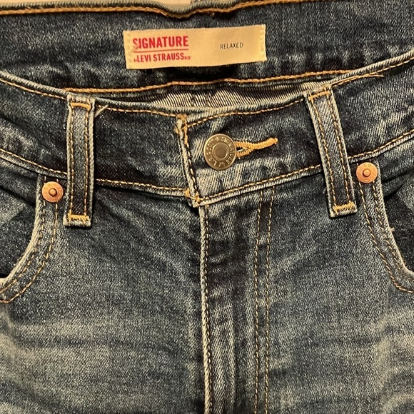 Levi's Relaxed Fit Darker Wash Bootcut Mens Size 32x32 - Picture 4 of 5